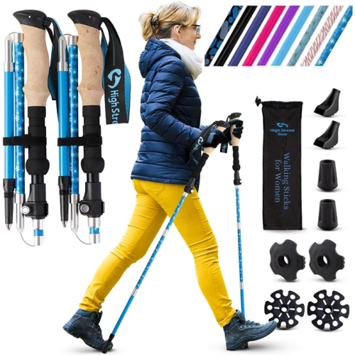 <strong><strong><strong><strong>High Stream Gear Foldable Hiking Poles</strong></strong></strong></strong>